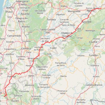 Itinéraire Etape 8 Guarda - Soutocico, distance, dénivelé, altitude, carte, profil, trace GPS
