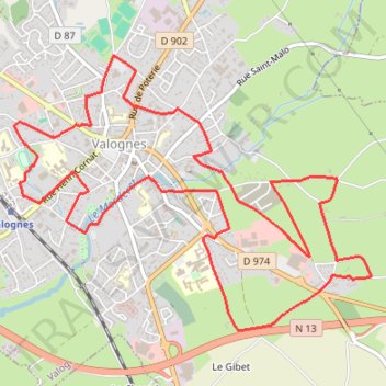 Itinéraire 1 - ALAUNA NOCTURNE 2025-04-marche, distance, dénivelé, altitude, carte, profil, trace GPS