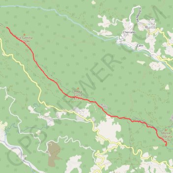 Itinéraire Roller-Coaster, distance, dénivelé, altitude, carte, profil, trace GPS