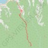 Itinéraire 02-JAN-16 02:37:35 PM, distance, dénivelé, altitude, carte, profil, trace GPS