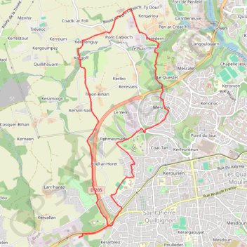 Itinéraire Questel Le Buis, distance, dénivelé, altitude, carte, profil, trace GPS