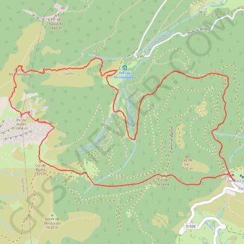 Itinéraire gps-trace-191.gpx (1), distance, dénivelé, altitude, carte, profil, trace GPS