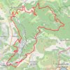 Itinéraire Raid des paillons, distance, dénivelé, altitude, carte, profil, trace GPS