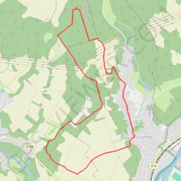 Itinéraire RANDO FORET LA TOUR DU LAY, distance, dénivelé, altitude, carte, profil, trace GPS