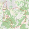 Itinéraire Boucle à Pernes les Fontaines, distance, dénivelé, altitude, carte, profil, trace GPS