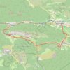 Itinéraire Caudies, lapradelle, distance, dénivelé, altitude, carte, profil, trace GPS