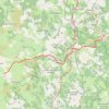 Itinéraire Les Estrets - Finieyrols, distance, dénivelé, altitude, carte, profil, trace GPS