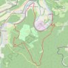 Itinéraire La Fontaine des pélerins, distance, dénivelé, altitude, carte, profil, trace GPS