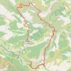 Itinéraire Rando bivouac dans le verdon, distance, dénivelé, altitude, carte, profil, trace GPS