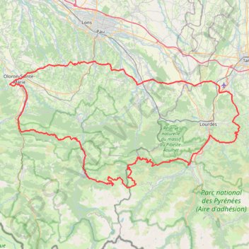 Itinéraire E5 215 kms_1, distance, dénivelé, altitude, carte, profil, trace GPS