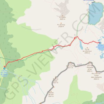 Itinéraire _J1-Caillou-de-Soques-Arremoulit, distance, dénivelé, altitude, carte, profil, trace GPS