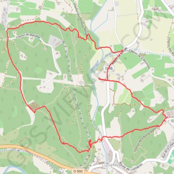 Itinéraire Les Terrasses de Goult & Mange-Tian, distance, dénivelé, altitude, carte, profil, trace GPS