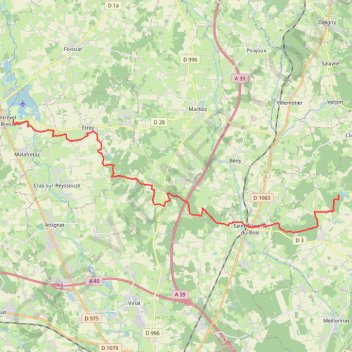 Itinéraire Liaison VTT Plaine To Grange du Pin, distance, dénivelé, altitude, carte, profil, trace GPS