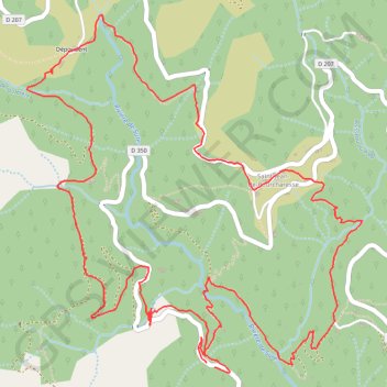 Itinéraire Autour de Saint-Jean, distance, dénivelé, altitude, carte, profil, trace GPS