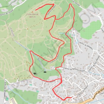 Itinéraire Le Camp Romain, distance, dénivelé, altitude, carte, profil, trace GPS