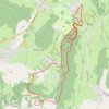 Itinéraire Nans les jonquilles, distance, dénivelé, altitude, carte, profil, trace GPS