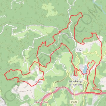 Itinéraire Circuit n°31 Saint Rémy S/Durolle - Espace VTT FFC du Massif des Bois Noirs, distance, dénivelé, altitude, carte, profil, trace GPS