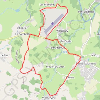Itinéraire Monts de Guéret, distance, dénivelé, altitude, carte, profil, trace GPS