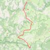 Itinéraire Etape 4 Mt Aigoual VTT17, distance, dénivelé, altitude, carte, profil, trace GPS