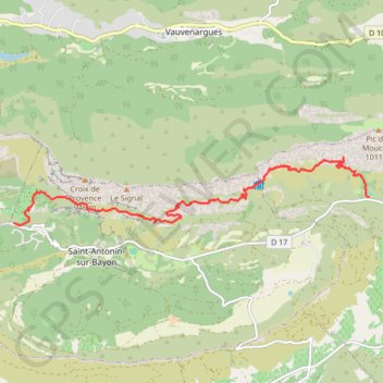 Itinéraire Plan en chois, distance, dénivelé, altitude, carte, profil, trace GPS