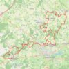 Itinéraire De Courcelles-la-Forêt vers Bazouges-sur-Loir, distance, dénivelé, altitude, carte, profil, trace GPS