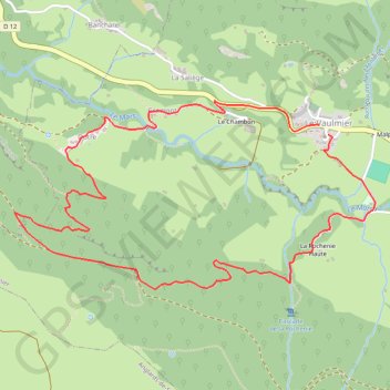 Itinéraire Le Vaulmier, distance, dénivelé, altitude, carte, profil, trace GPS