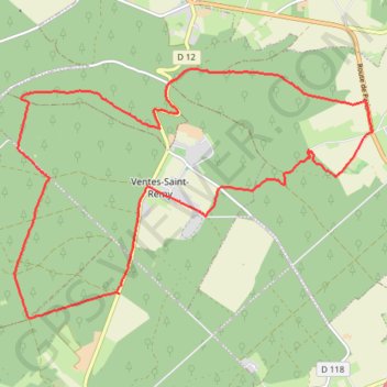 Itinéraire Forêt d'Eawy Journée, distance, dénivelé, altitude, carte, profil, trace GPS