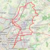 Itinéraire peutie, distance, dénivelé, altitude, carte, profil, trace GPS