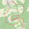 Itinéraire Les grottes de Saint-Moré, distance, dénivelé, altitude, carte, profil, trace GPS