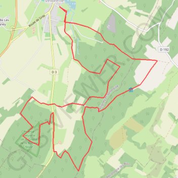 Itinéraire Le gouffre de la beaume noire, distance, dénivelé, altitude, carte, profil, trace GPS