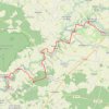 Itinéraire Dampierre sur Boutonne vers Brioux sur Boutonne Rive de Boutonne par Aniserie, distance, dénivelé, altitude, carte, profil, trace GPS