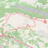 Itinéraire Massif du gros cerveau, distance, dénivelé, altitude, carte, profil, trace GPS