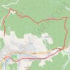 Itinéraire Circuit du col des Mourèzes depuis Le Vigan, distance, dénivelé, altitude, carte, profil, trace GPS