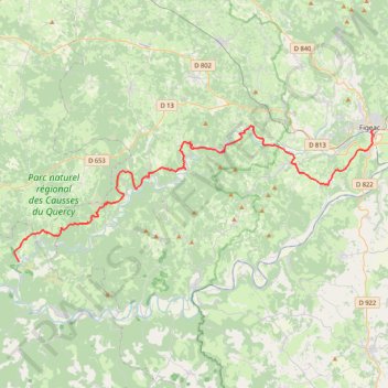 Itinéraire 446853, distance, dénivelé, altitude, carte, profil, trace GPS