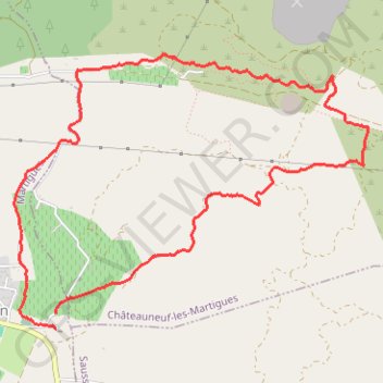 Itinéraire Marche Nordique chapelle Saint Julien, distance, dénivelé, altitude, carte, profil, trace GPS