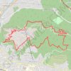 Itinéraire Toulon - Le Mont Faron, distance, dénivelé, altitude, carte, profil, trace GPS