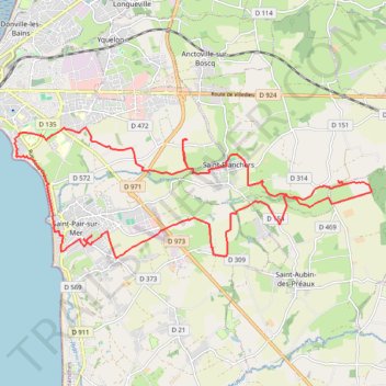 Itinéraire parcours Rando marland 2025, distance, dénivelé, altitude, carte, profil, trace GPS
