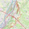 Itinéraire 35km, distance, dénivelé, altitude, carte, profil, trace GPS