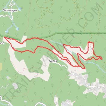 Itinéraire Parcours Evaluation CARP 20250315, distance, dénivelé, altitude, carte, profil, trace GPS