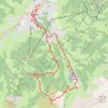 Itinéraire Megève La Rochebrune, distance, dénivelé, altitude, carte, profil, trace GPS