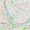 Itinéraire Croissy - Monte Cristo - Croissy, distance, dénivelé, altitude, carte, profil, trace GPS