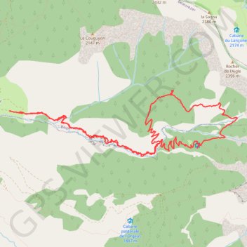 Itinéraire 2024 06 28 - gorges de St Pierre pix, distance, dénivelé, altitude, carte, profil, trace GPS