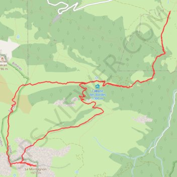 Itinéraire Mailh Massibé et Montagnon, distance, dénivelé, altitude, carte, profil, trace GPS