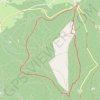 Itinéraire Pilat-Collet de Doizieux, distance, dénivelé, altitude, carte, profil, trace GPS