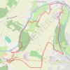 Itinéraire Saint+Groux_Sentier+des+Prairies, distance, dénivelé, altitude, carte, profil, trace GPS