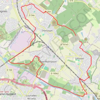 Itinéraire Boucle des 3 Cavaliers, distance, dénivelé, altitude, carte, profil, trace GPS