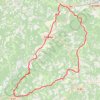 Itinéraire La Pitchoune 2022, distance, dénivelé, altitude, carte, profil, trace GPS