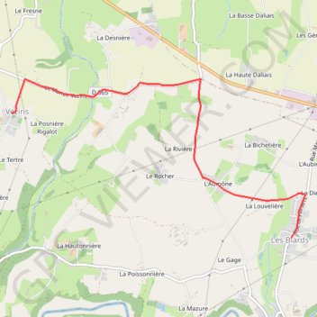 Itinéraire 5 - nb_2024_r05_les_biards_vezins-19326268-1721314032-308, distance, dénivelé, altitude, carte, profil, trace GPS