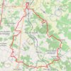 Itinéraire Pons 40 kms, distance, dénivelé, altitude, carte, profil, trace GPS