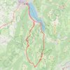 Itinéraire _33_Combe_d_Ire, distance, dénivelé, altitude, carte, profil, trace GPS